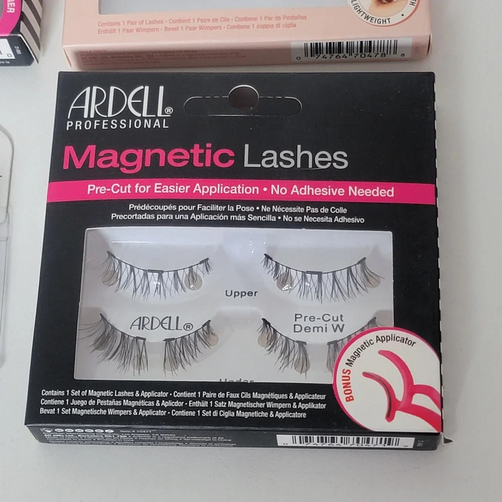 Ardell Professional Black Lashes 4pk Bundle of Various Types of False Eyelashes - Picture 2 of 5